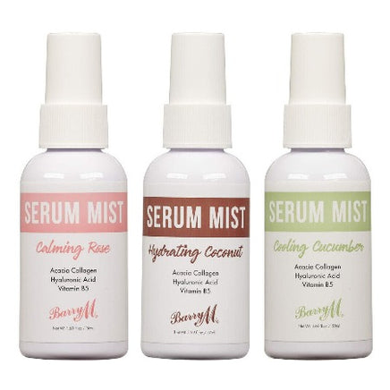 Barry M Serum Face Mist Spray with Hyaluronic Acid Refreshing and Moisturizing face face care galaxy makeup serum set setting skin
