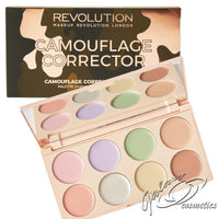 Revolution Camouflage Corrector Face Concealer Palette Default Title base concealer face galaxy makeup