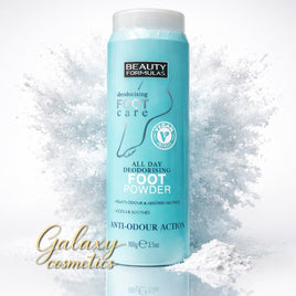 Deodorising Foot Powder Absorbs Odour & Wetness Anti-bacterial Default Title hand foot skin