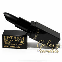 Technic Gothica Matte Black Velvet Lipstick Vegan Bold Gothic Makeup