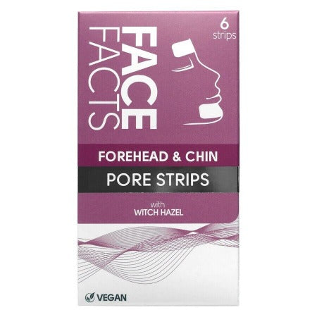 Face Facts Witch Hazel Forehead & Chin Pore Strips Blackhead Removal blemish face care galaxy other blemish skin