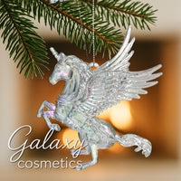 Elegant Crystal Acrylic Christmas Tree Hanging Ornaments Decoration Baubles Pegasus - 14cm Christmas seasonal