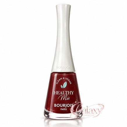 Bourjois Healthy Mix Nail Polish Quick-drying, Vegan Formula, 9ml 350 Wine & Only makeup Nails