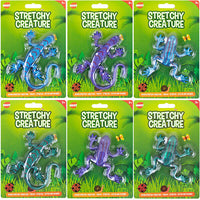 Sticky & Stretchy Creature Toys, Frogs & Lizards, NonToxic, 3Y+ kids tiny