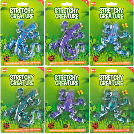 Sticky & Stretchy Creature Toys, Frogs & Lizards, NonToxic, 3Y+ kids tiny