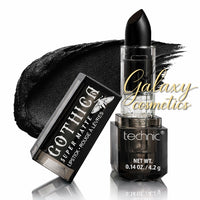 Technic Gothica Super Matte Black Lipstick - Bold - Long Lasting