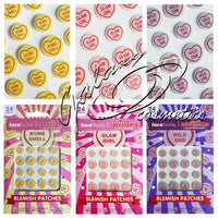 Swizzels Love Heart Blemish Patches Spot Pimple Acne Sticker with Salicylic Acid blemish face care galaxy skin