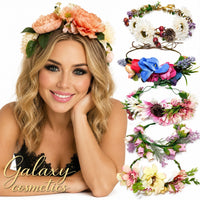 Flower Crown Headband Garland Hair Wreath