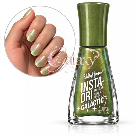 SALLY HANSEN Insta-Dri Quick Drying Nail Polish 9.17ml 114 Center Of The Universe - green makeup Nails