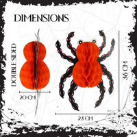 Paper Halloween Honeycombs Decorations, 35cm