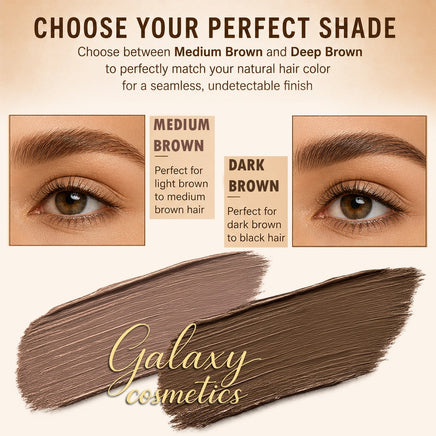 Sunkissed Brow Boost Thickening Mousse Defining Gel for Fuller-looking Brows brows Eyes Face makeup