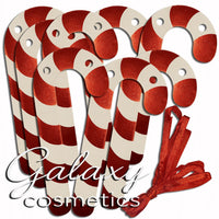 Foiled Candy Cane Garland Bunting Banner Hanging Christmas Decoration 2m Christmas seasonal