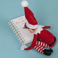 12" Naughty ELF Behaving Badly Traditional Christmas Shelf Doll Christmas seasonal