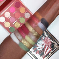 Revolution Jester Eyeshadow Palette 16 Pressed Pigment Shadows eyes eyeshadow galaxy makeup