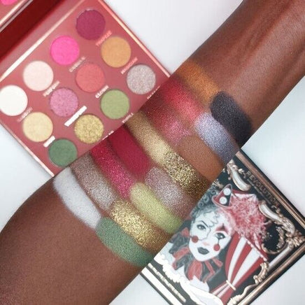 Revolution Jester Eyeshadow Palette 16 Pressed Pigment Shadows eyes eyeshadow galaxy makeup