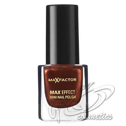 Max Effect Mini Nail Polish 4.5ml Red Bronze 03 makeup Nails