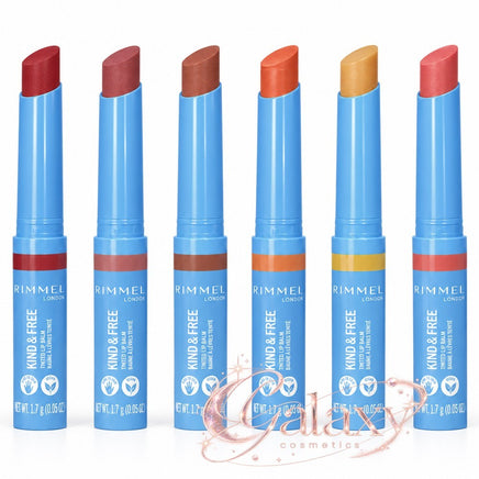 RIMMEL Kind & Free Tinted Lip Balm Hydrating and Glossy Lips makeup
