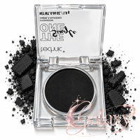 Technic The Single One Eyeshadow High Pigment Blendable Single Eye Shadow Pans Black Knight Eyes eyeshadow makeup
