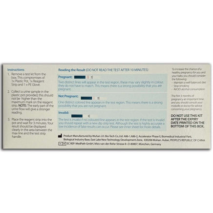 Clear Response Pregnancy Testing Kit 3 Pack 99% Accurate health tiny