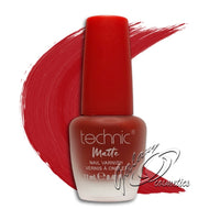 Technic Matte Finish Nail Polish Strawberry Shortcake - Soft Red Best selling products (DO NOT DELETE) galaxy Nail Polish Nails OrderlyEmails - Recommended Products