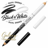 SAFFRON BLACK & WHITE Eyeliner Pencil Smooth Eye Liner suitable for Waterline