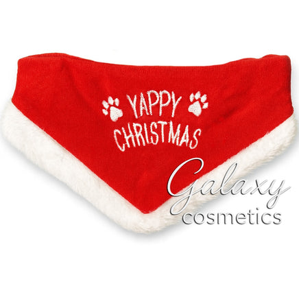 Christmas Pet Bandana Dog Puppy Red Collar Xmas Gift Grooming Scarf Adjustable Christmas seasonal