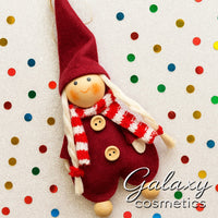 Gnome Girl Christmas Tree Hanging Ornament by Sass & Belle