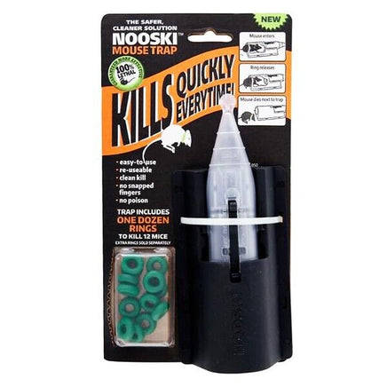 Mouse Trap Clean and easy quick kill. Plus FREE pack extra 20 rings home tiny