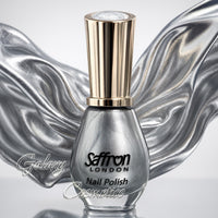 Metallic Silver Nail Polish #28 Silver Moon