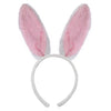 Easter Bunny Fur Ears Headband for Girls Easter seasonal tiny