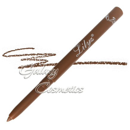 Lilyz Twist Up Waterproof Eyebrow Pencil Caramel Brown brows Eyes makeup
