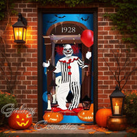 Circus Clown Door Cover