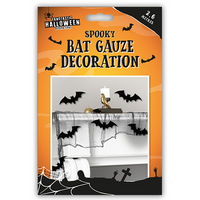 Spooky Bat Gauze Haunted House Decoration