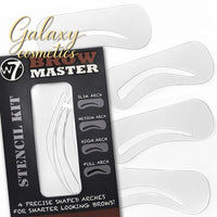 W7 Brow Master Eyebrow Stencil Kit Default Title brows Eyes makeup