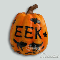 Halloween Pumpkin EEK Slogan Ornament