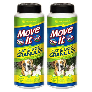 2x PestShield Move It Cat & Dog Repellent Non Toxic Fouling Prevention in Garden home Home & Garden tiny