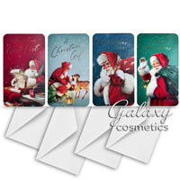 Christmas Money Wallets Gift Card Cash Voucher Holders With Envelopes 4 Pack #1 Traditional Santa Christmas seasonal