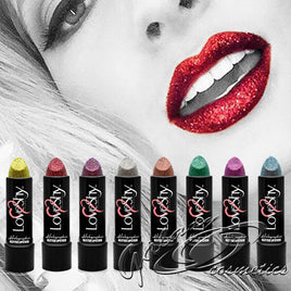 LoveShy GLITTER Lipstick fancy glitter Lips makeup
