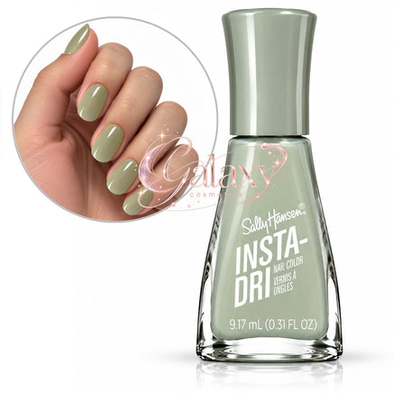 SALLY HANSEN Insta-Dri Quick Drying Nail Polish 9.17ml 523 Thyme Is Money - pale sage makeup Nails