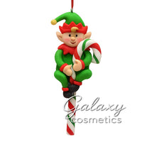 Candy Cane Christmas Tree Hanging Decoration Clay Ornaments