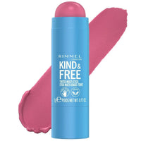 Rimmel Kind & Free Tinted Multi Stick 5g Vegan Lip & Cheek Cream Blush 003 Pink Heat blush Face Lips makeup