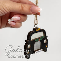 Sass & Belle London Wooden Hanging Decoration Set 3 Christmas seasonal