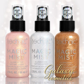 Technic Magic Mist Setting Spray - Shimmer bronzer Face makeup primer