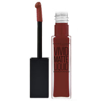 Maybelline Vivid Matte Lipstick Liquid Lip Colour Coffee Buzz 37 Lips makeup