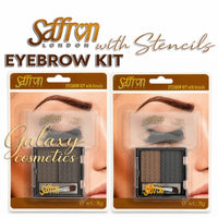 SAFFRON Eyebrow Kit with Stencils