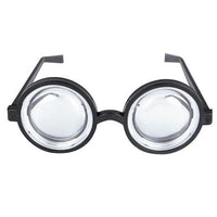 Prankster Nerd Geek Glasses with Thick Lenses Silly Party Fun Fancy Dress party tiny