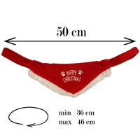 Christmas Pet Bandana Dog Puppy Red Collar Xmas Gift Grooming Scarf Adjustable Christmas seasonal