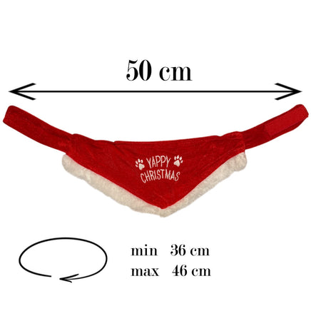 Christmas Pet Bandana Dog Puppy Red Collar Xmas Gift Grooming Scarf Adjustable Christmas seasonal