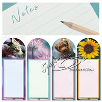2x Just stationery Magnetic Notepad & Pencil, Fridge Magnet Memo Note Pad home tiny