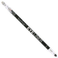 Technic Soft Eyeliner Pencil BLACK with Sharpener & Smudger for Smokey Eyes
